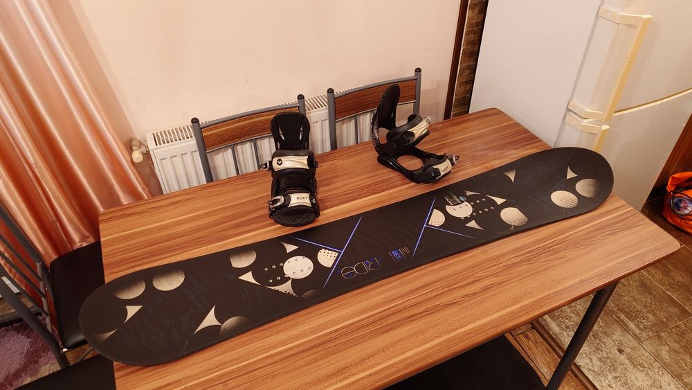 Placa Snowboard Ride Compact 150 cu legaturi Roxy S/M