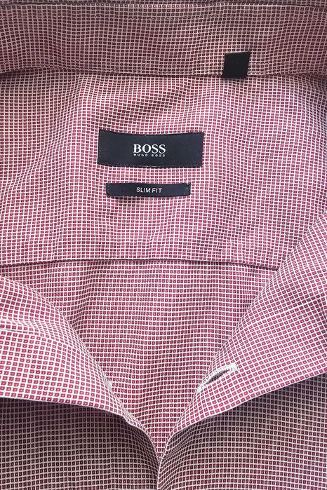 Cămașă bărbați  BOSS, mărimea 39 (15 ½),M  Slim Fit, model deosebit