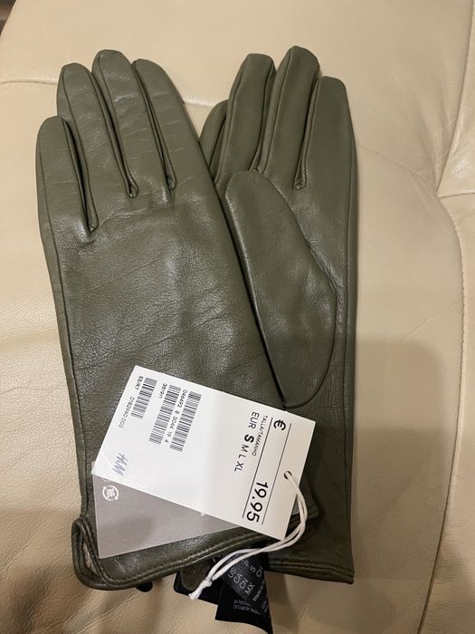Ръкавици H&M естествена кожа