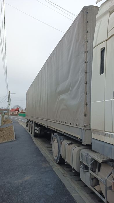 Remorcă Kögel SN24, 2006, prelată gri, obloane