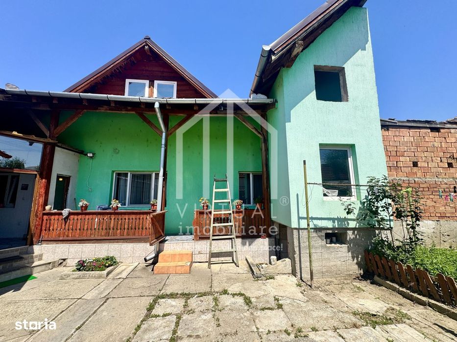 Apartament la casa, 2 camere+mansarda, 70mp utili, Terezian