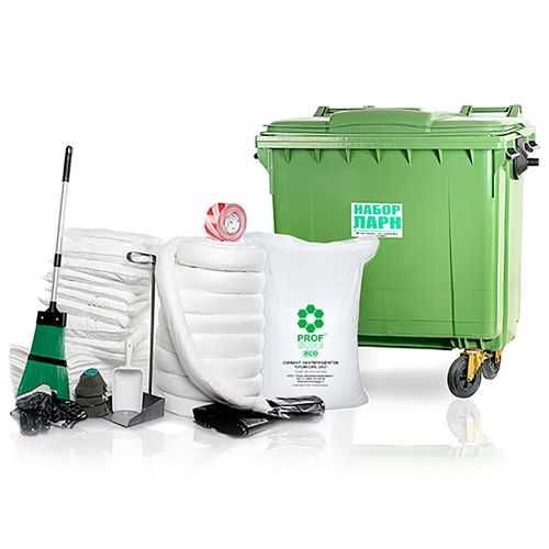 Наборы для ликвидации разливов нефтепродуктов и нефти ЛАРН 120-240