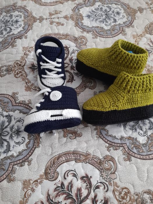 Вязаные вещи для новорождённых