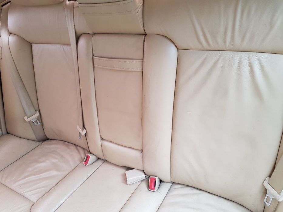 Set Scaun / Scaune si Banchete Piele Crem cu Incalzire Fata / Spate VW Phaeton 2002 - 2010