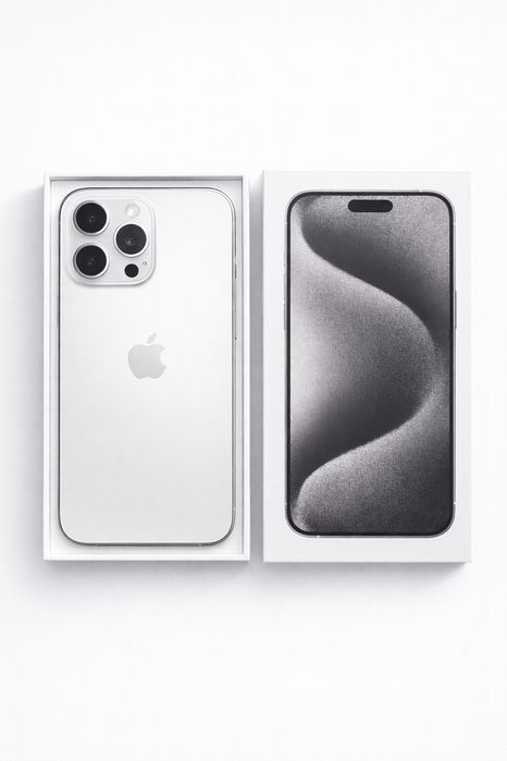 iPhone 15 Pro Max 256 GB White Titanium FULL BOX