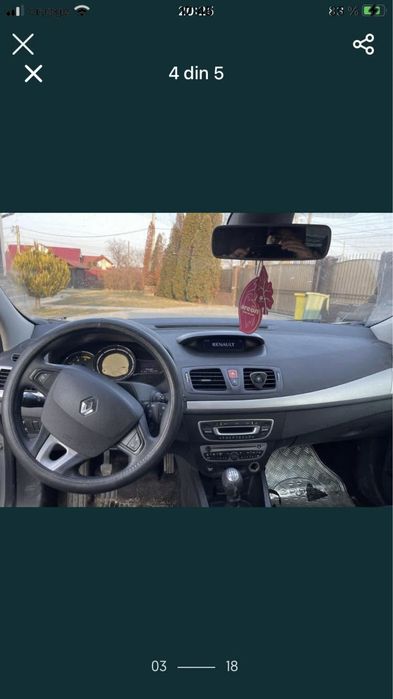 Bara fata /Spate /Far/ Faruri/ Capota / Aripa Renault Megane 3 1.9 dci