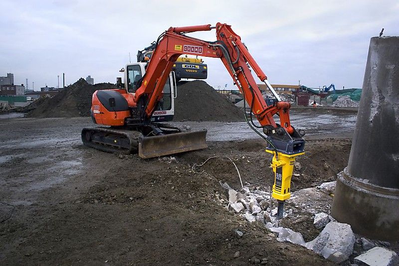 Гидромолоты на ЭКСКАВАТОР