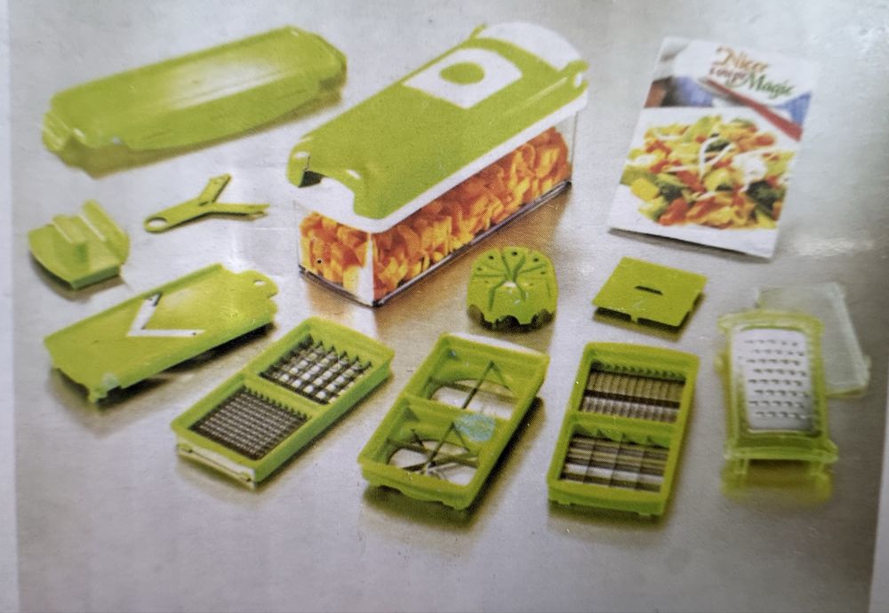 Овощерезка Nicer Dicer — 10 предметов