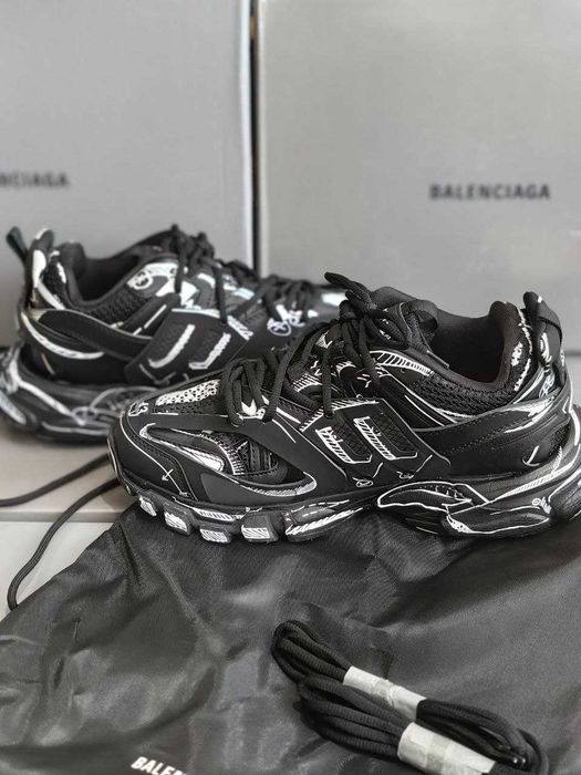 Черни мъжки маратонки Balenciaga track ID:154