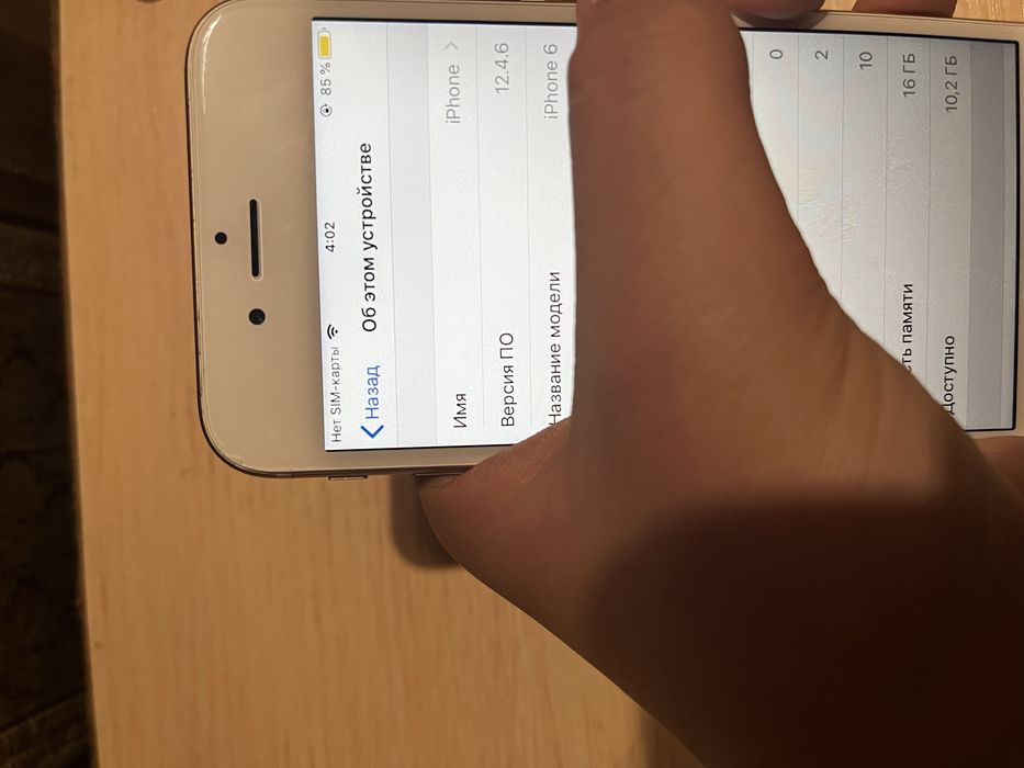 Продам Айфон 6 в золотом цвете!!!
