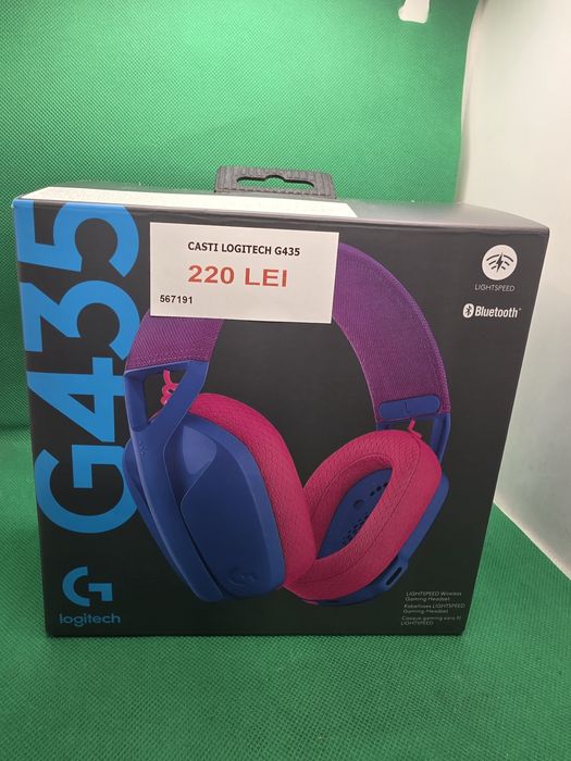 Casti Logitech G435•Amanet Lazar Crangasi •56719