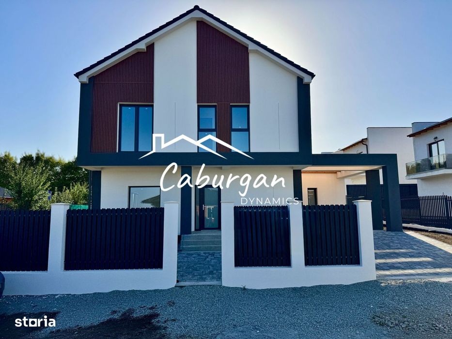 Casa individuala cu 4 camere, 130mp utili+terasa (19mp), teren 360mp