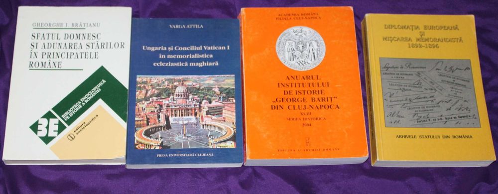 Ungaria si Conciliul Vatican în memorialistica ecleziastică maghiară Sfatul domnesc si Adunarea starilor Anuarul Institutului de Istorie George Barit