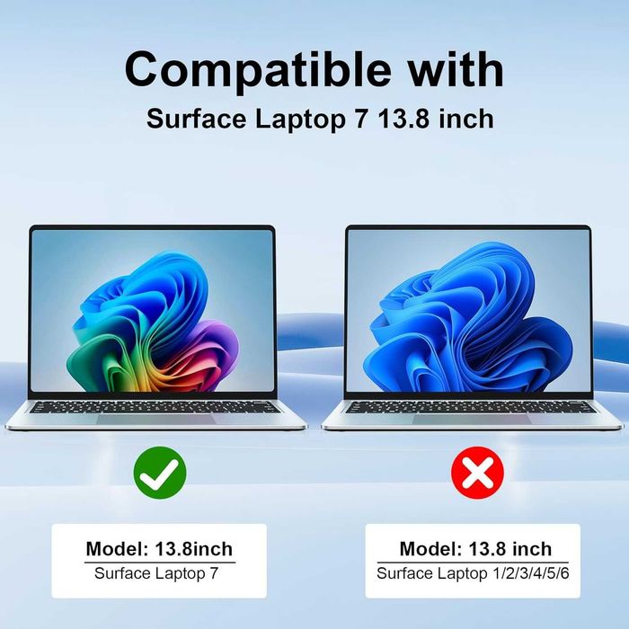 STARY Магнитен екран за поверителност за 13,8-инчов Surface Laptop 7