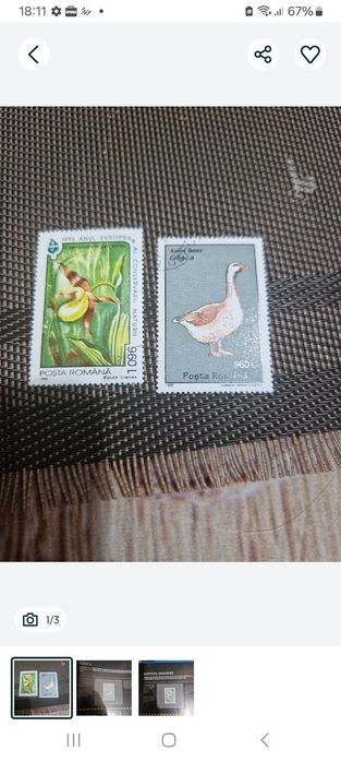 Vând timpre poștale