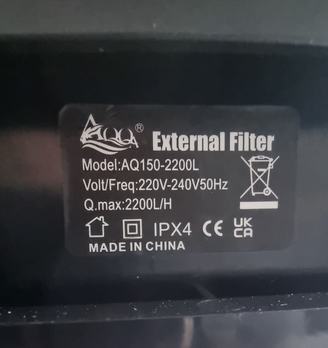 Филтър за аквариум AQ-150-2200L
