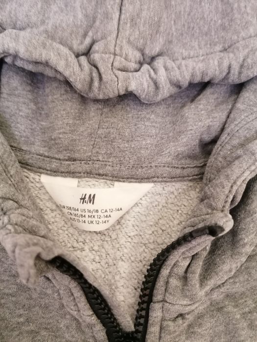 Суичър сив за момче ръст 158-164 см