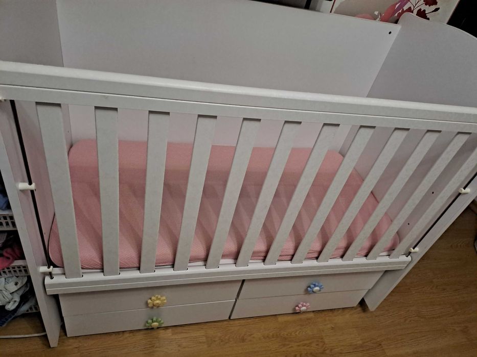 Детско креватче с матрак