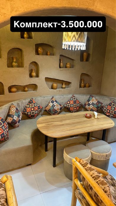 Кафе учун мебеллар