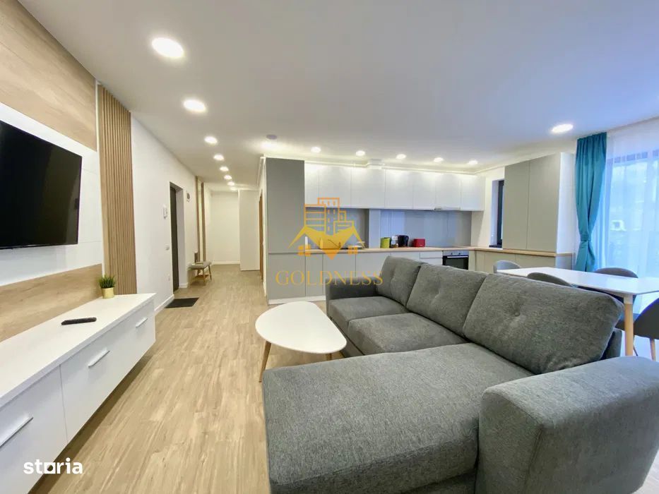 2 camere open space, mobilat si utilat modern, zona Platinia — fotografia 1