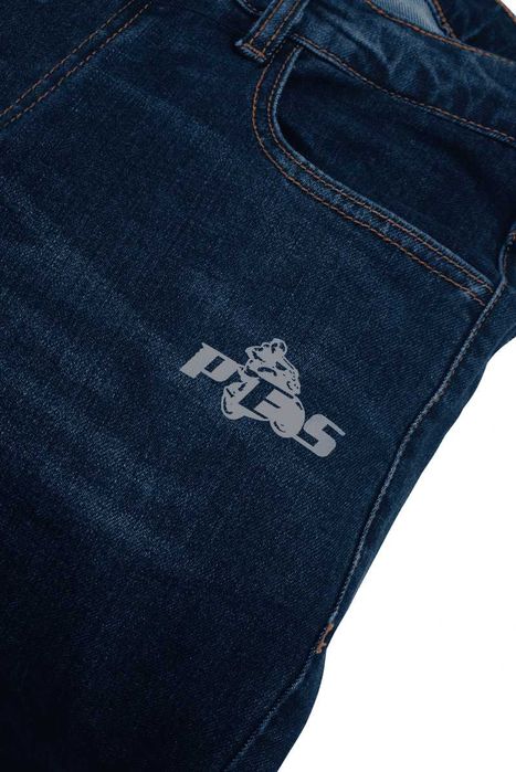 Blugi Moto PES Blue Jeans Protecți Nivel 2 Single layer Certificare AA