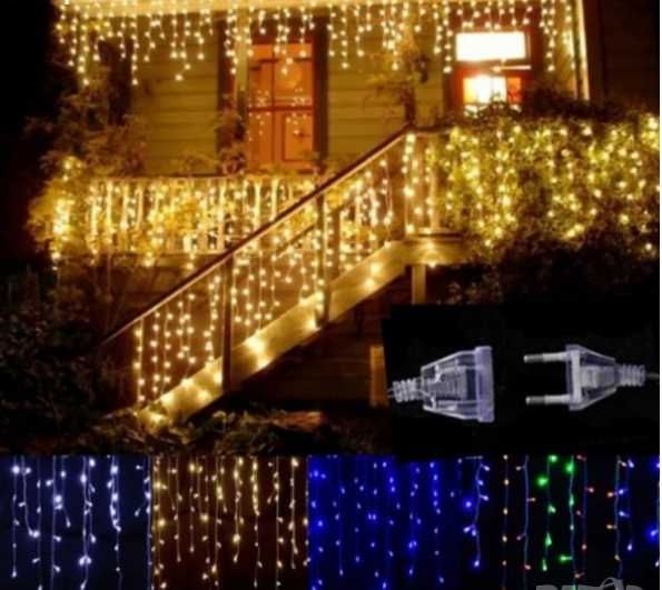 Топло Бяла Украса ЛЕД Модели различни модели Коледна лед украса