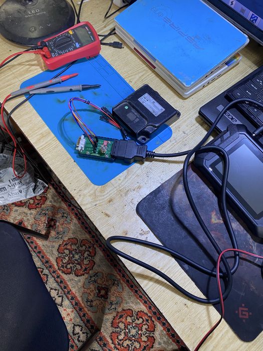 Программирование блоков SRS AIRBAG удаление краш дата