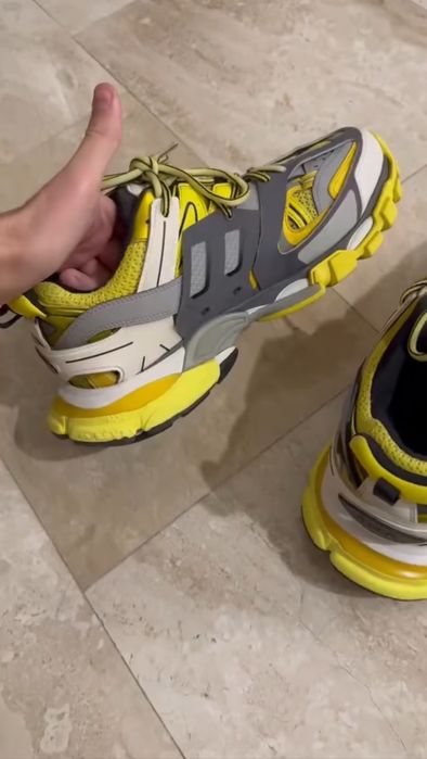 Balenciaga Track Yellow cu certificat de autenticitate