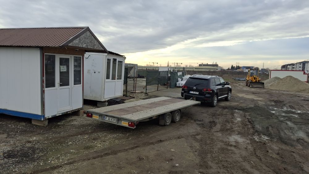 Platou drept si bena basculabila