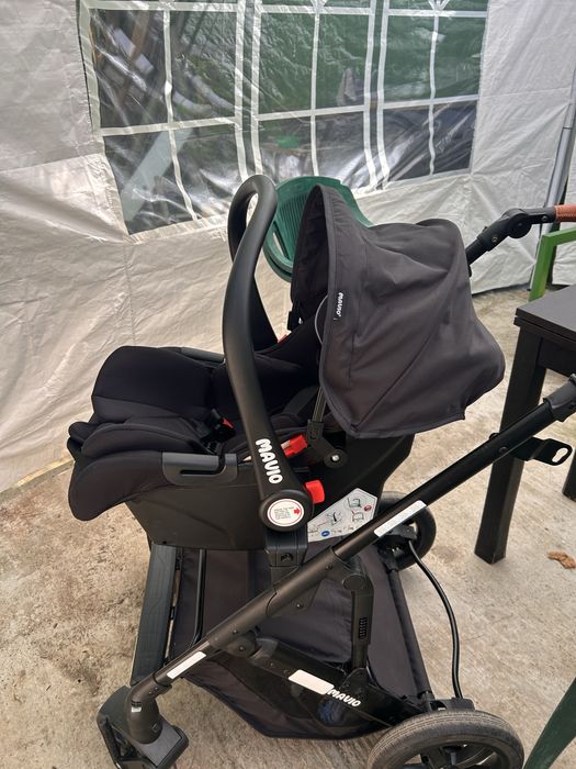 Carucior 3 in 1 pentru Bebelusi Mavio® Adventure ca nou, factura + garantie ,huse roti cadou!