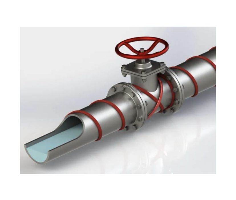 Греющий Кабель для Водостоков, Крыши, Трубопроводов Тёплый пол Россия