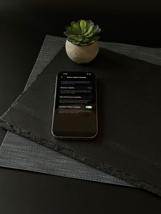 iPhone 14 Pro 256GB  Silver / 100% Батерия / Перфектен технически