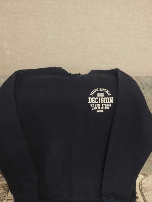 Теплый свитшот с начесом