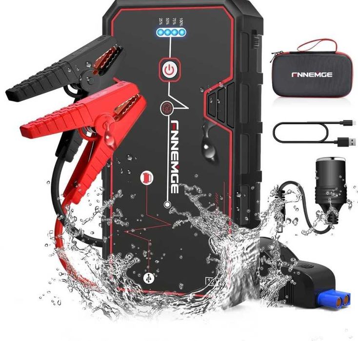 Robot pornire auto jump starter FNNEMGE peak 5000A