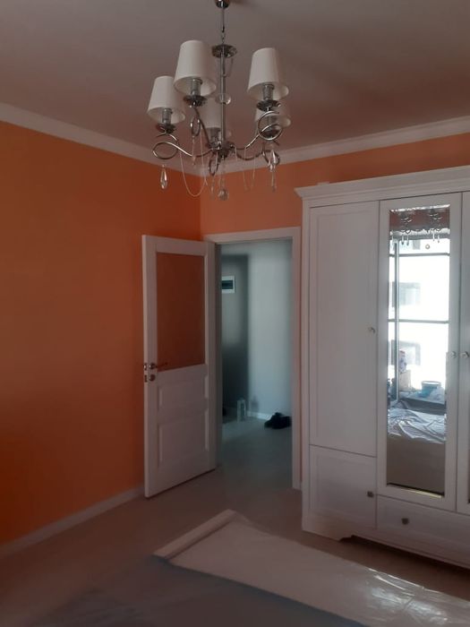 Покраска стен, потолков