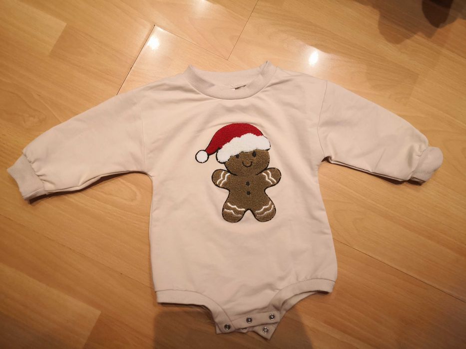 Коледно боди 86 см