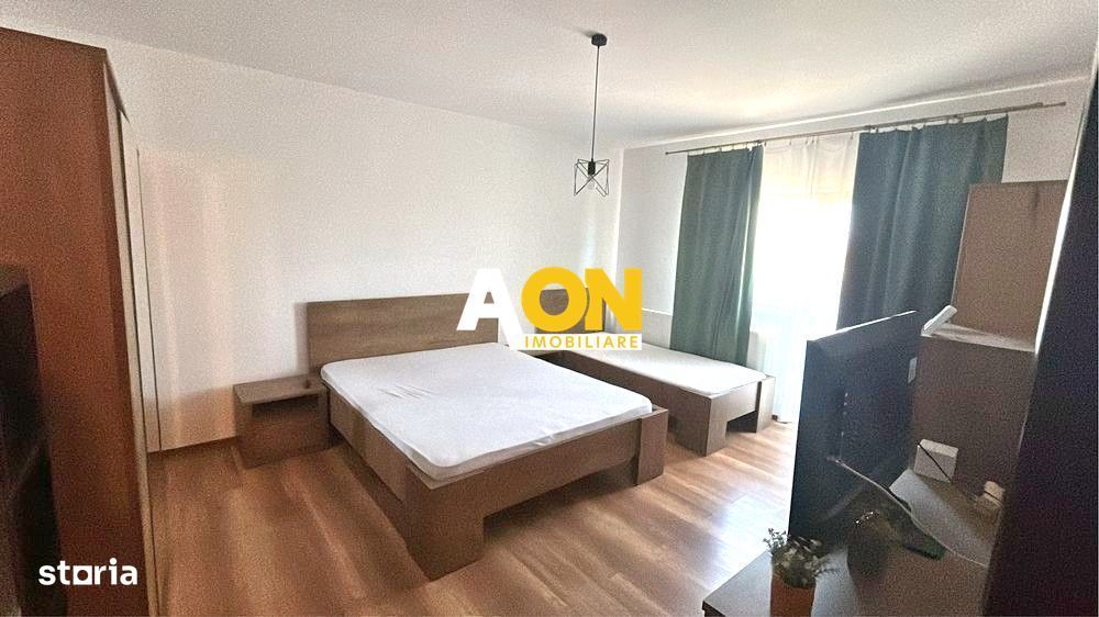 Apartament 2 camere, 2 balcoane, etaj 2, mobilat, utilat, Cetate