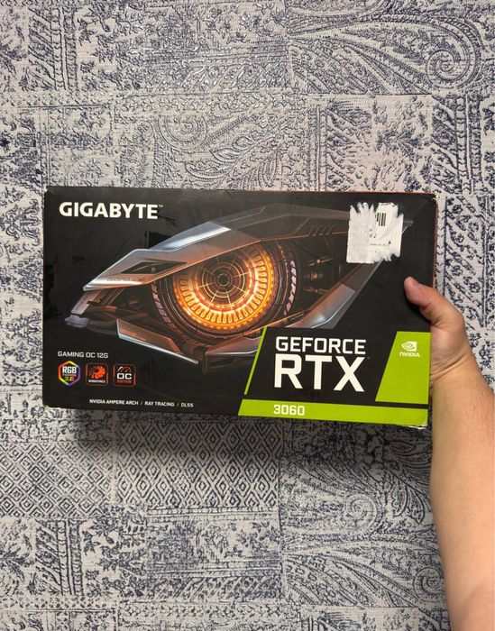 Gigabyte RTX 3060 12Gb D6 RGB Ideal Karopka dok bor