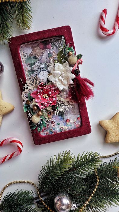 Открытка на Новый год, новогодняя открытка