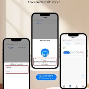 NFC пасивен интелигентен катинар