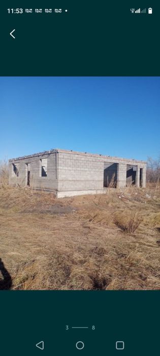 Продается недостроенный дом