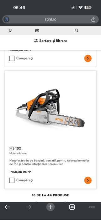 Drujba Stihl 182 noua