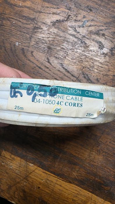 Cablu telefon 20m