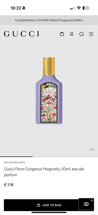 Gucci flora парфюм