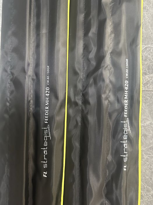 SET 2 Lansete Feeder FL STRATEGIS DISTANCE MH 4.20m 80-150g