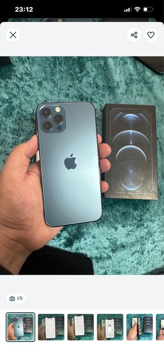 Айфон 12 про в идеальном состояний
