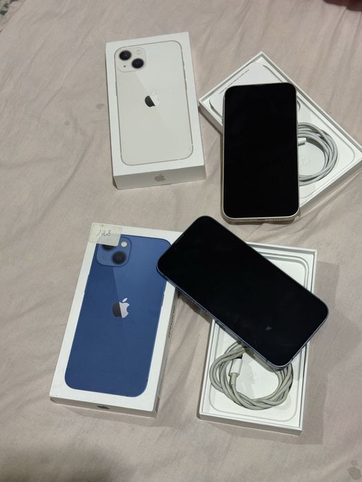 Iphone 13 белый и синий