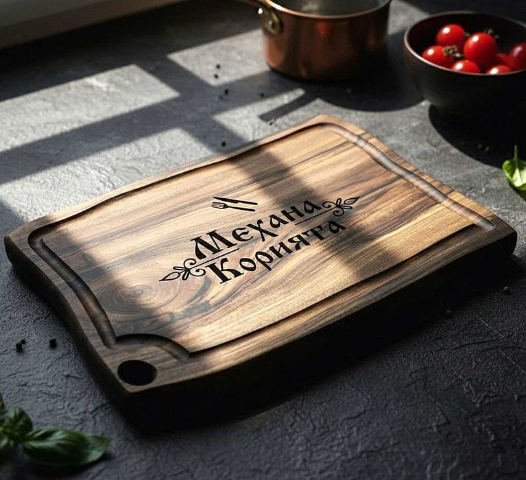 Гравирани Дъски за Рязане, Книги за Рецепти, Готварски Шпатули, Юбилей