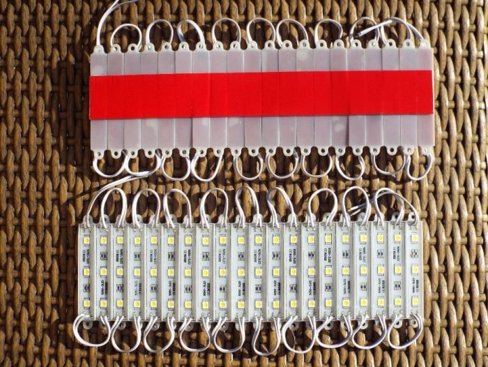 module de 3 leduri smd 5050, 12 volti