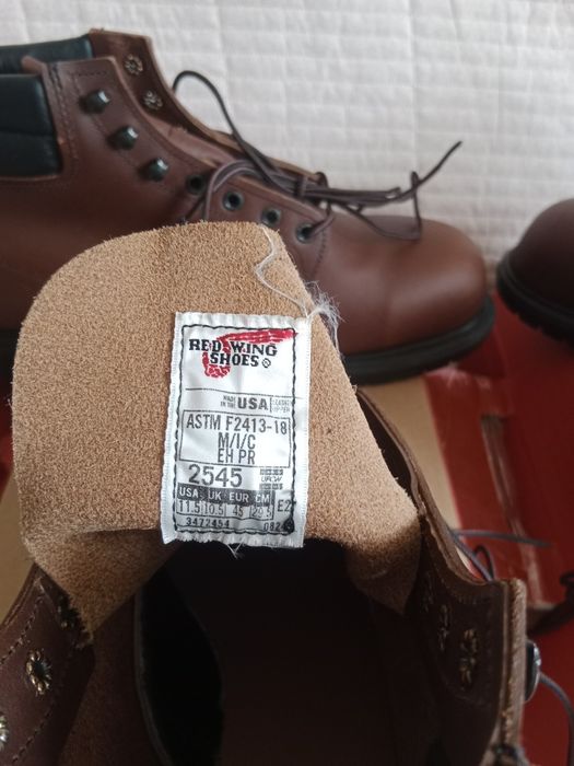 ТШО  ботинка  Red  Wings